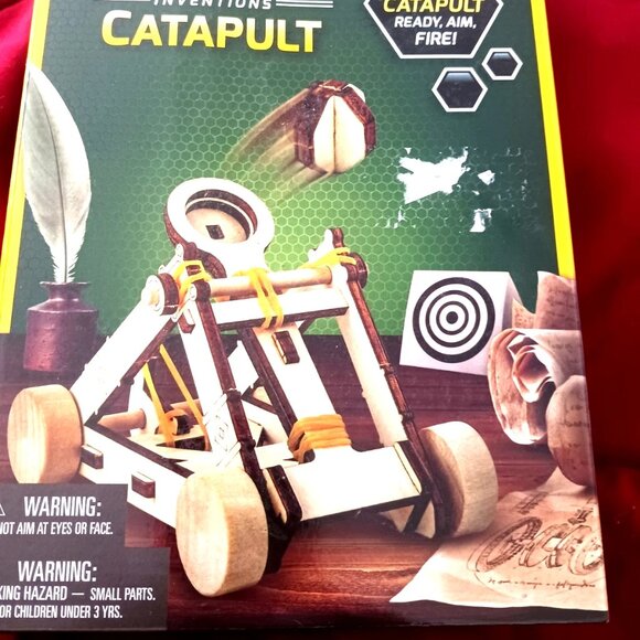 National Geographic-Labo Purple Crystal Lab + Da Vincis Catapult Stem Kits -New - Picture 7 of 10
